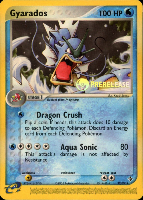Gyarados Card Front
