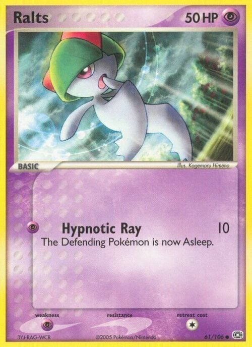 Ralts Card Front