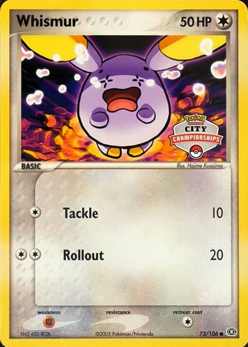 Whismur Card Front