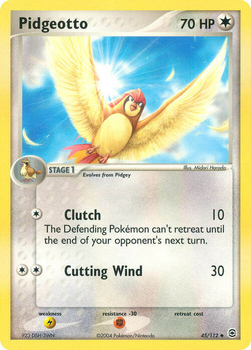 Pidgeotto Frente