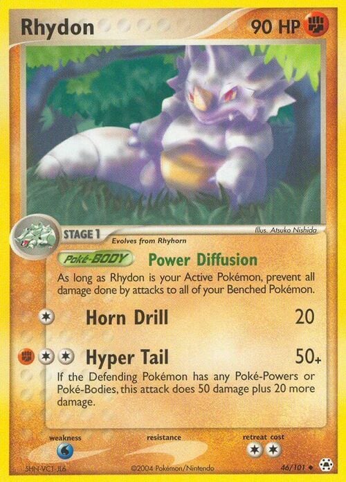 Rhydon Card Front