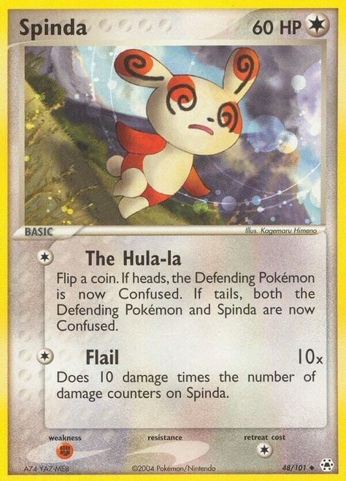 Spinda Card Front