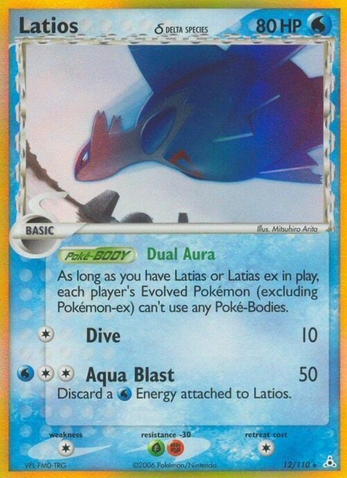Latios δ Delta Species Card Front