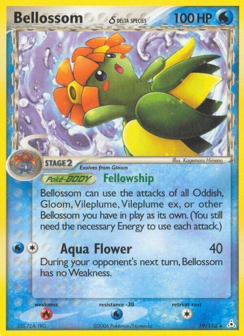 Bellossom δ Card Front