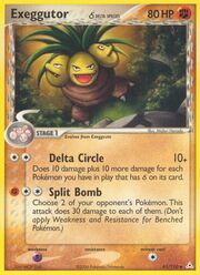 Exeggutor δ Delta Species