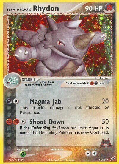 Team Magma's Rhydon Frente