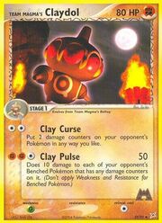 Team Magma Claydol