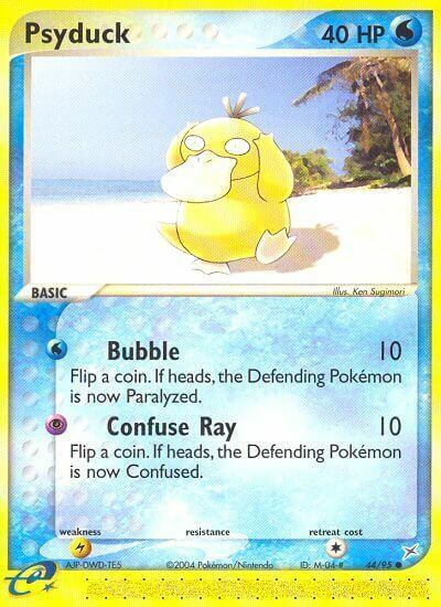 Psyduck Card Front