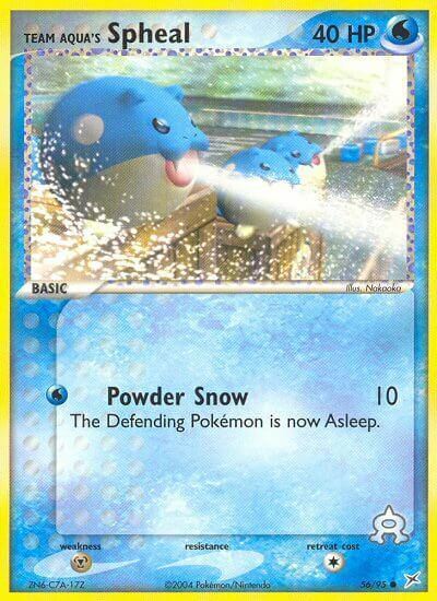 Team Idro Spheal Card Front