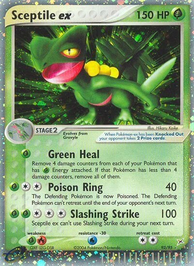Sceptile ex Card Front