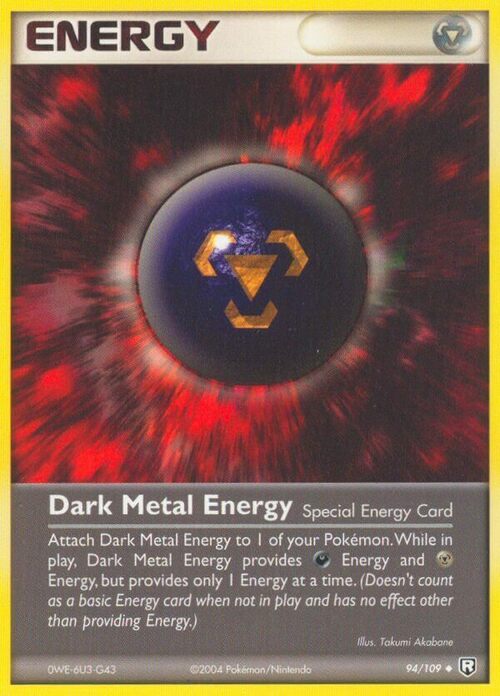 Dark Metal Energy Frente