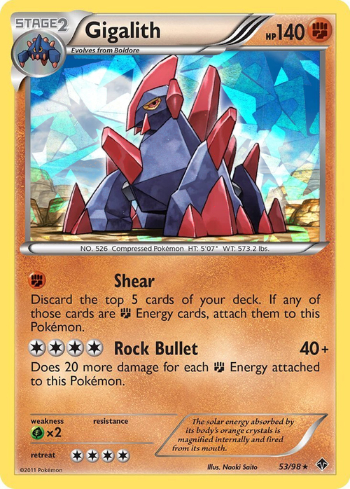 Gigalith Card Front