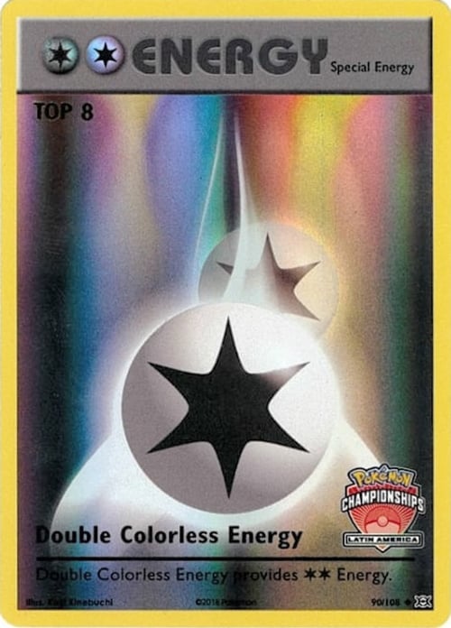 Doppia Energia Incolore Card Front