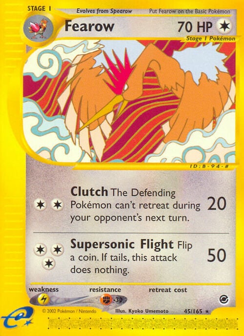 Fearow Card Front