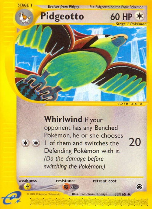 Pidgeotto Card Front