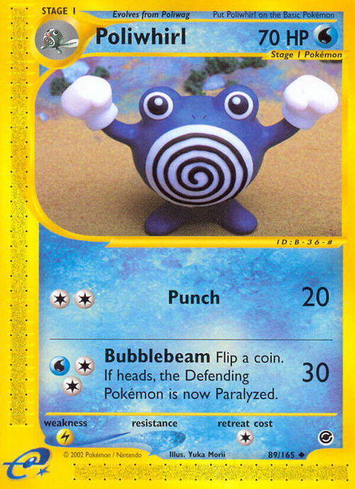 Poliwhirl Card Front