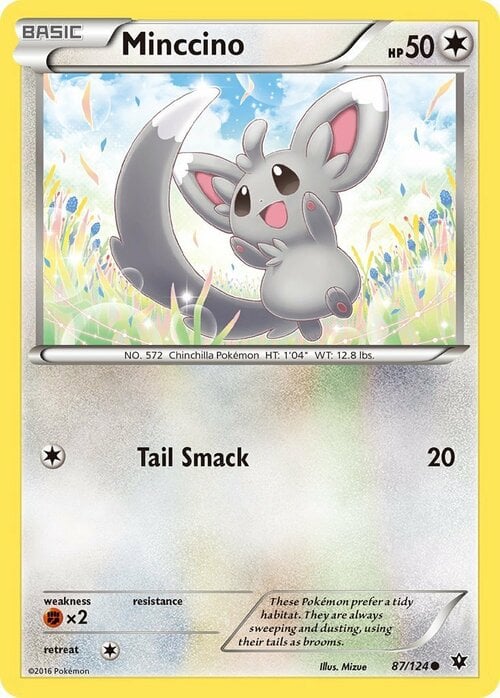 Minccino [Tail Smack] Frente