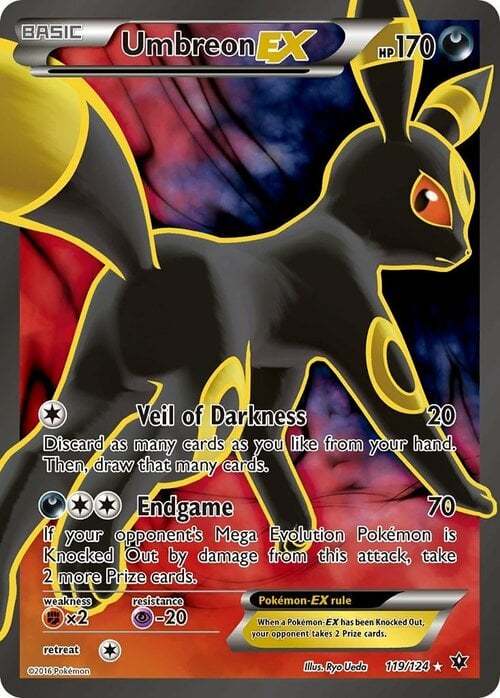 Umbreon ex Card Front