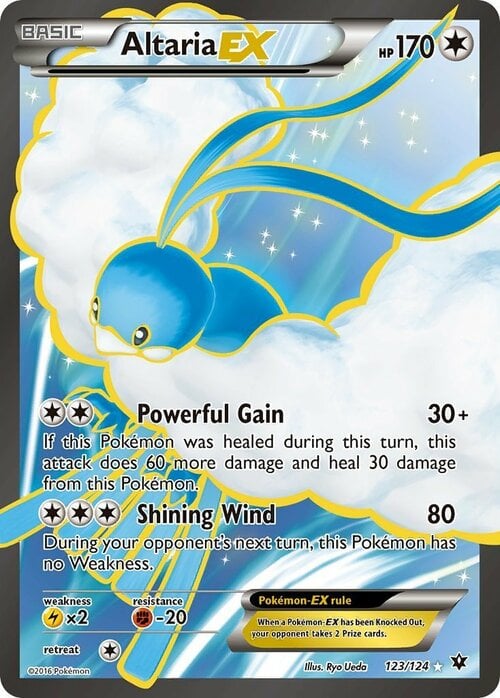 Altaria ex Card Front