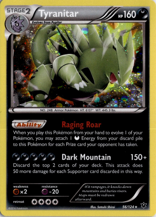 Tyranitar Card Front