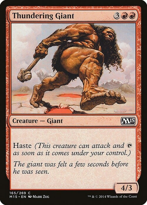 Gigante Tonante Card Front