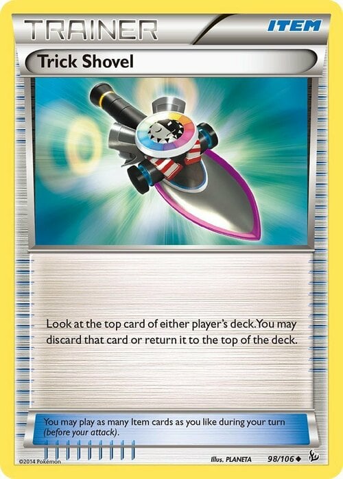 Trick Shovel Card Front