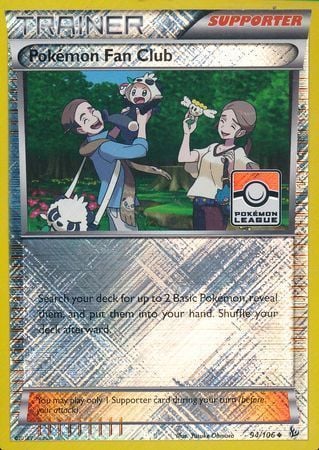 Fã Clube Pokémon / Pokemon Fan Club (106/106), Busca de Cards