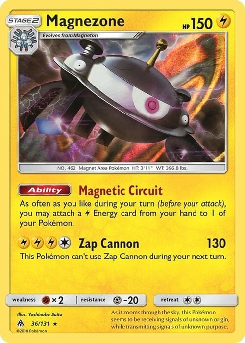 Magnezone Card Front