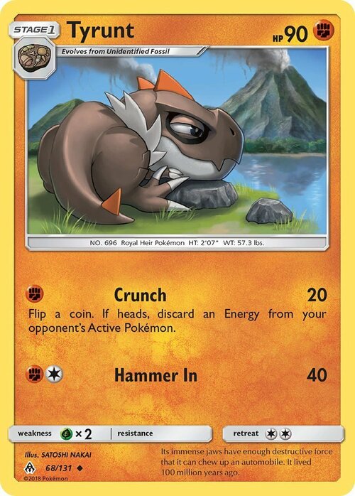 Tyrunt [Crunch | Hammer In] Frente