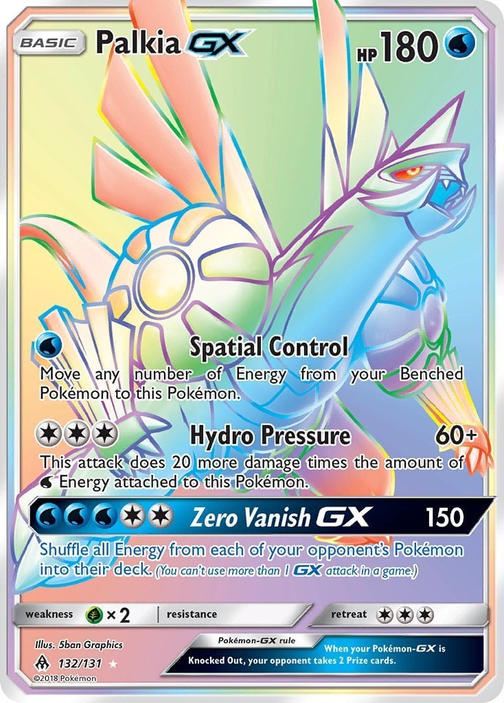 Palkia GX - 147/156 - Full Art Ultra Rare