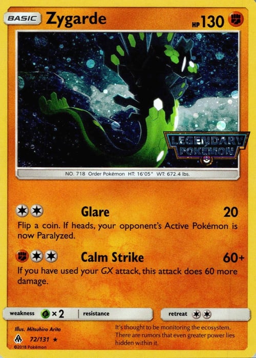 Zygarde Card Front