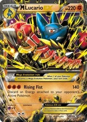 MLucario EX [Rising Fist]