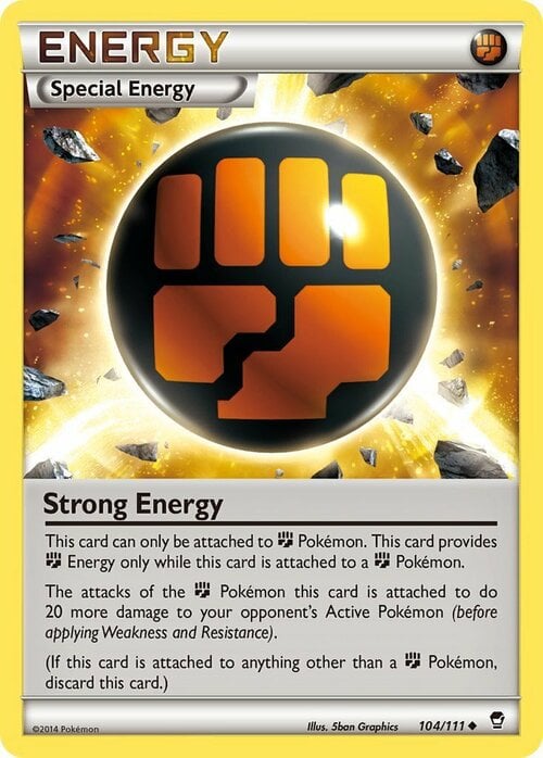 Energia Vigore Card Front