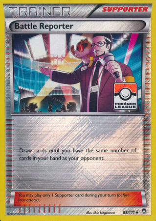 Battle Reporter Card Front