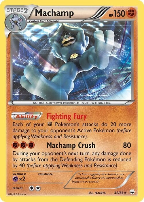 Machamp Frente