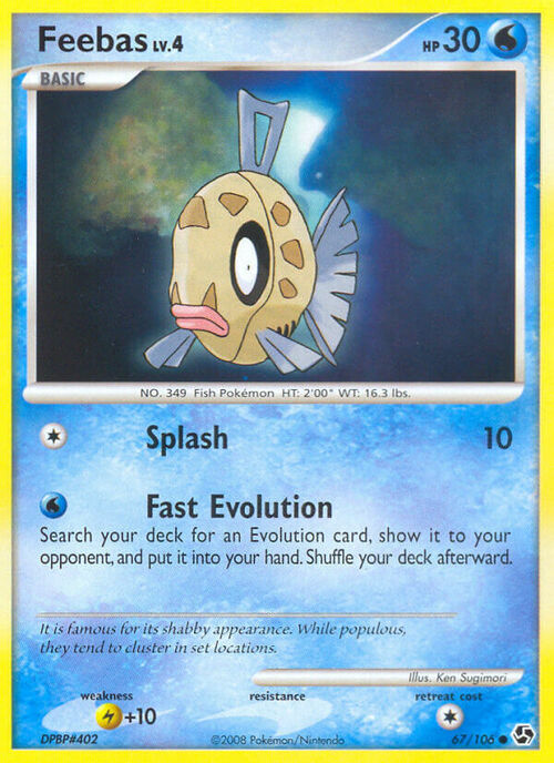 Feebas Card Front