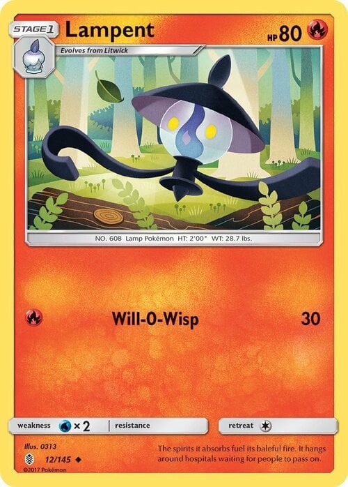 Lampent [Will-o-Wisp] Card Front