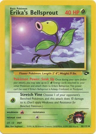 Erika's Bellsprout Card Front
