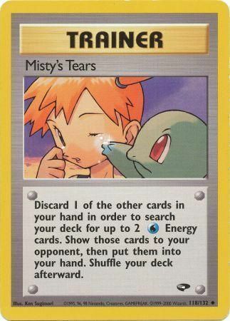 Misty's Tears Card Front