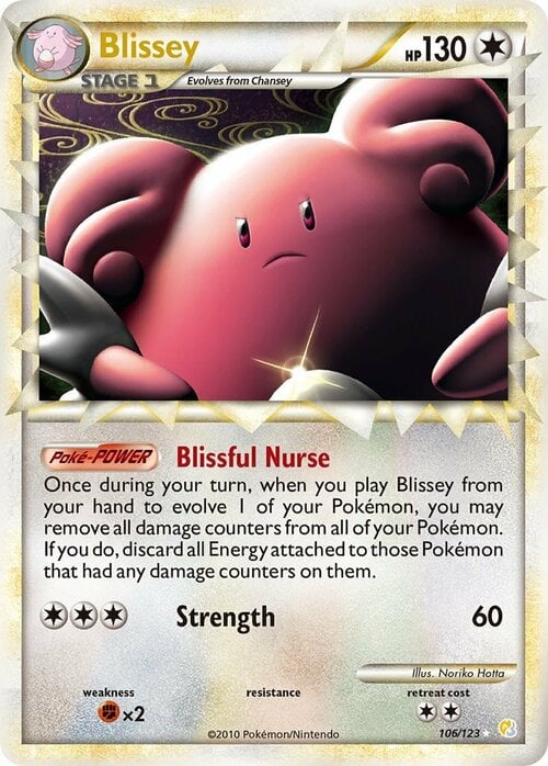 Blissey Card Front