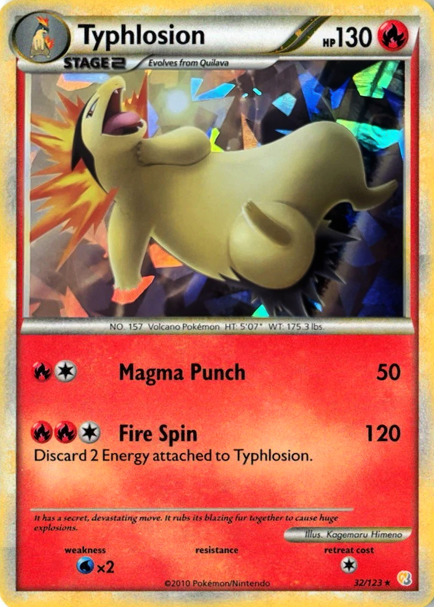 Typhlosion (Cracked Ice Holo | 32/123)