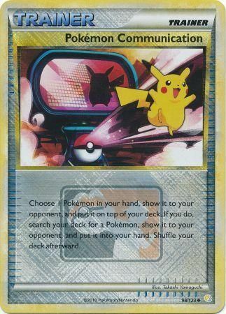 Pokémon Communication Card Front