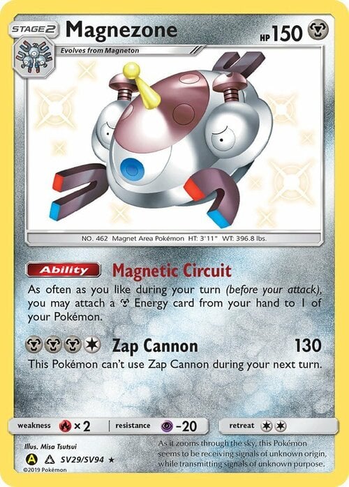 Magnezone [Magnetic Circuit | Zap Cannon] Frente