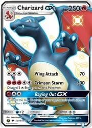 Charizard GX [Wing Attack | Crimson Storm | Raging Out GX]