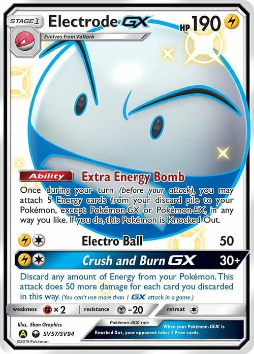 Electrode GX Card Front
