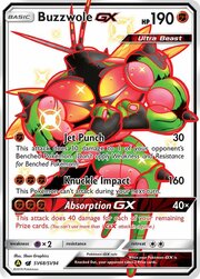 Buzzwole GX [Jet Punch | Knuckle Impact]