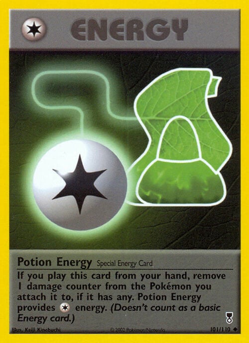 Potion Energy Card Front