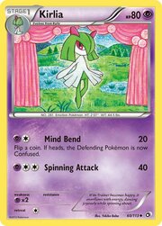 Kirlia [Mind Bend | Spinning Attack]