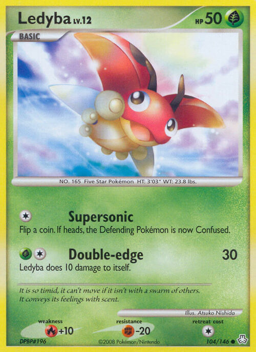 Ledyba Lv.12 Card Front