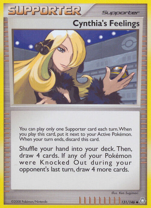 Cynthia's Feelings Card Front